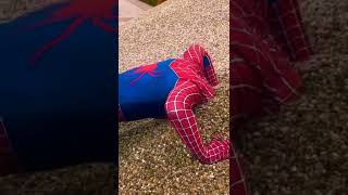 Spiderman's Head stuck In Sand 😱😱😱