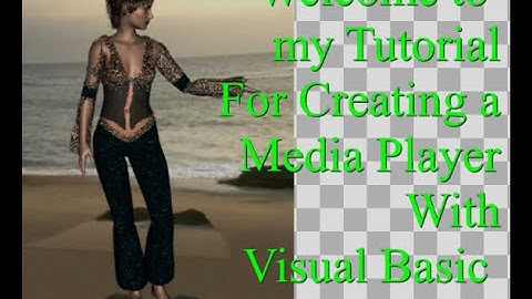 Media Player Tutorial for Visual Basic 2010