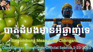 Best Khmer Karoake Oldies Song បាត់ដំបងមានអ្វីឆ្ងាញ់  Battambang Mean Avey Changanh