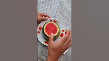 cắt đưa hấu nhanh gọn nhất