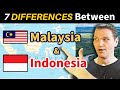 7 differences between indonesia and malaysia