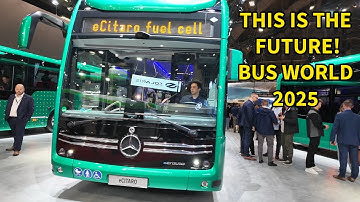 The worlds largest bus gathering in Europe. This is the future | BUSWORLD 2025