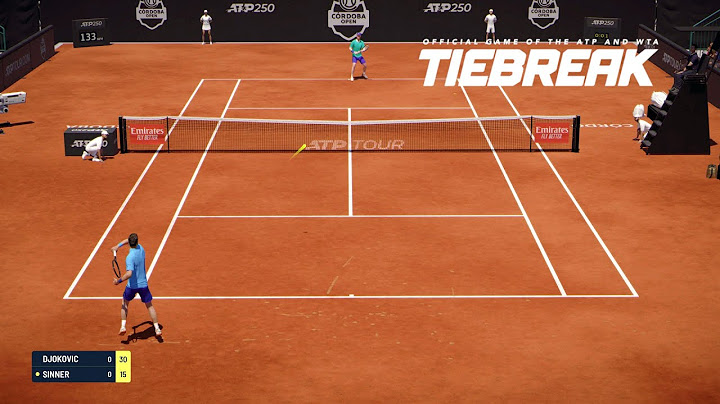 TIEBREAK - Novak Djokovic Vs Jannik Sinner I Cordoba Open I Legendary AI (PS5)