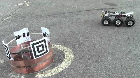Robotic Vehicle Finding Base Station Using Delay Tolerant Network - Tufts Senior Design Project