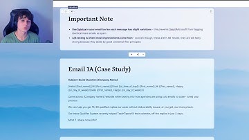 Breaking Down the Full Cold Email Sequence I Made for Parakeet (B2B SaaS)
