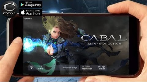 CABAL M: RETURN OF ACTION (EN/TEST) 2023 Online-RPG Mobile Need VPN To Play CBT-Gameplay