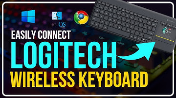 How to Connect LOGITECH Wireless Keyboard to PC | Connect WIRELESS KEYBOARD [Windows/Mac/Chrome]