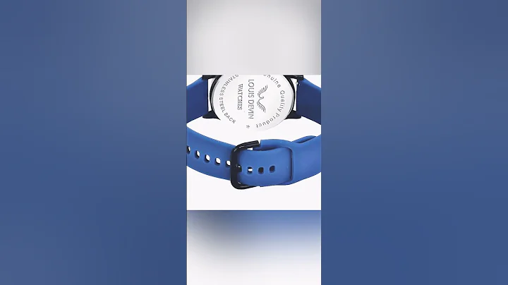 LOUIS DEVINLOUIS DEVIN Silicone Strap Analog Wrist Watch for Men (Black/Blue#shorts #fashion #indian