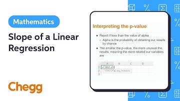 Slope of a Linear Regression | Introduction to Statistics