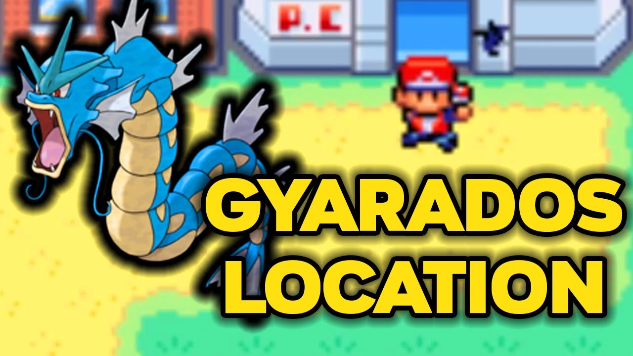 How to Catch Gyarados in Pokemon FireRed or LeafGreen! - YouTube
