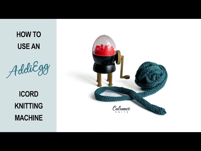 addiEgg I-cord Machine