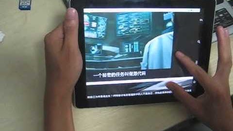 V1 from Visture, NEC dual core cortex A9 Video demo Part 2  1080p Video, flash 10 and gaming