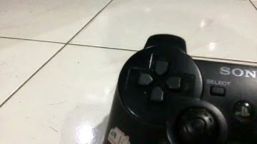 Pressing R2 button on PS3 controller