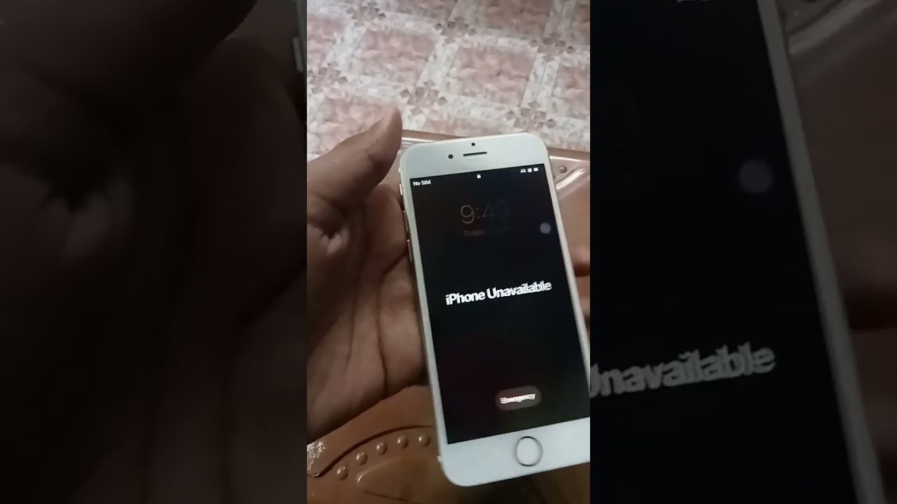 IPhone 6s Iphone Unavailable