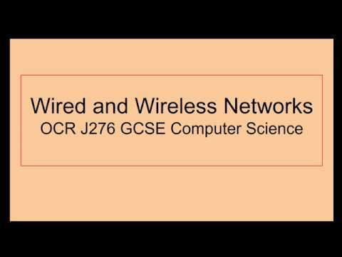 Wired and Wireless Networks