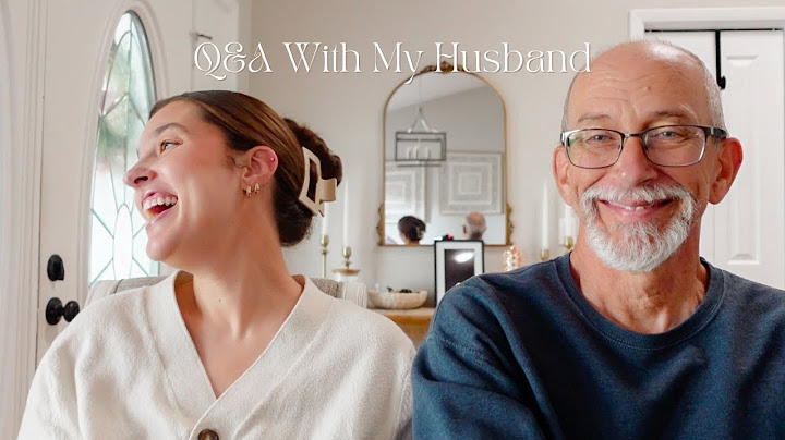 Q&A WITH MY HUSBAND