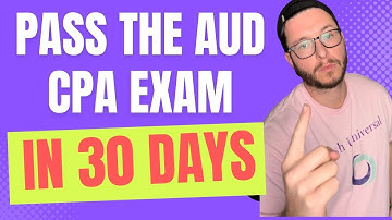 Pass the Audit CPA Exam in 30 Days!