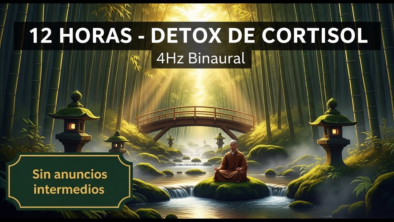 Limpieza Mental Profunda | DETOX DE CORTISOL: 12 HORAS 🌿 Sana Tu ...