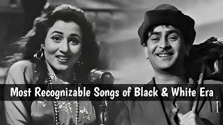 Top 100 Most Recognizable Songs Of Black & White Era || MUZIX