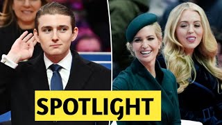 Barron Trump hilariously photobombs half-sisters Ivanka and Tiffany at dad’s inauguration