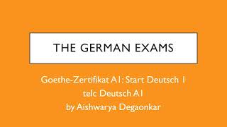 Start Deutsch 1/telc Deutsch A1 | Listening, Reading & Writing