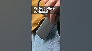 The perfect office partner! You definitely need one! #minisopuru #dockingstation #macbook #unboxing