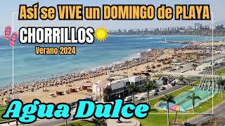 DIVERTIDO DOMINGO en PLAYA AGUA DULCE Chorrillos Lima Perú 2024