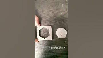 Hexagonal Fitting #fitter #iti #projectworkdesign