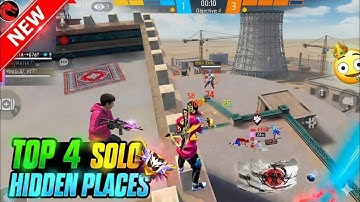 TOP 4 HIDDEN PLACES IN CS RANK CLASH SQUAD