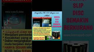 Testimoni Bc300 Bc100 Slip Disc 0169629061