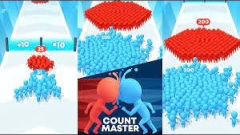Count Master vs Crowd City Speedrun All Levels Gameplay