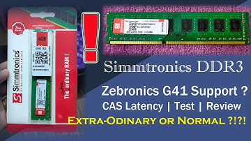 Simmtronics Desktop Ram Review | Simmtronics 4GB DDR3 1333Mhz U-DIMM Desktop Ram [sandhikshandas]