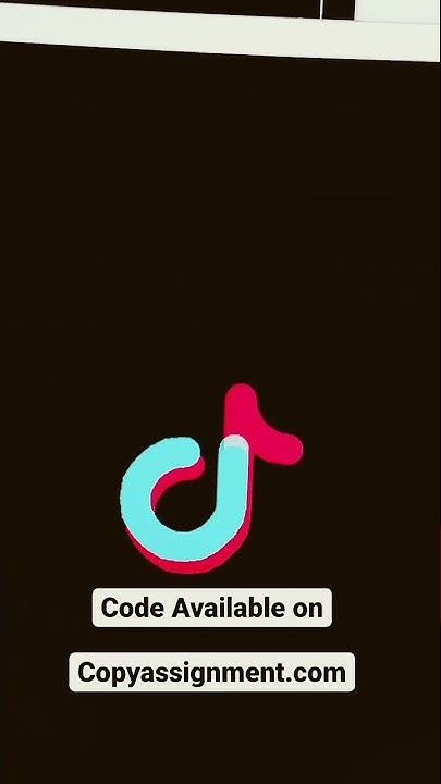 Tik tok logo using python turtle 🐢*#like #code #course$ thanks for ...