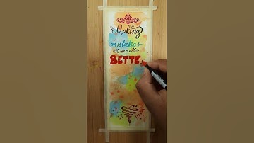making mistakes are better than faking perfection !