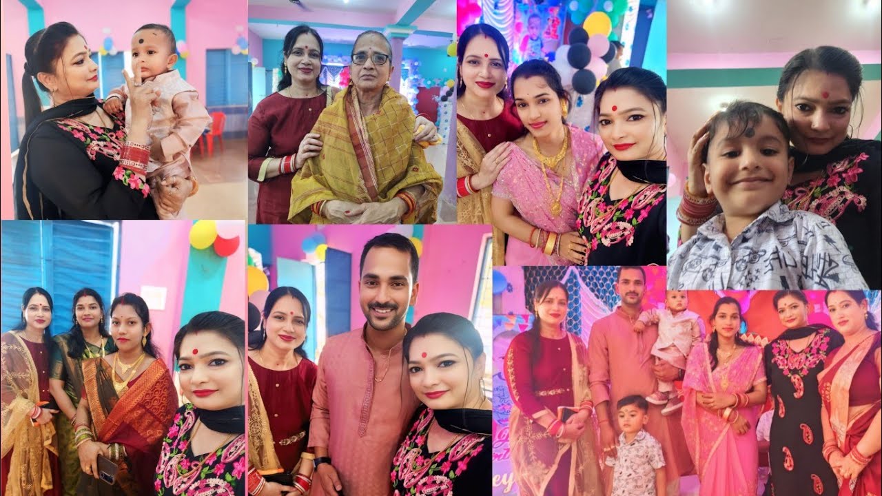 କାଲି ଥିଲା ବବି ପୁତୁରା ର 1st b'day । ଆମେ ଯାଇଥିଲୁ ଆଉ କିଏ ସବୁ ଆସିଛନ୍ତି 😍 @RasmiSradha1114