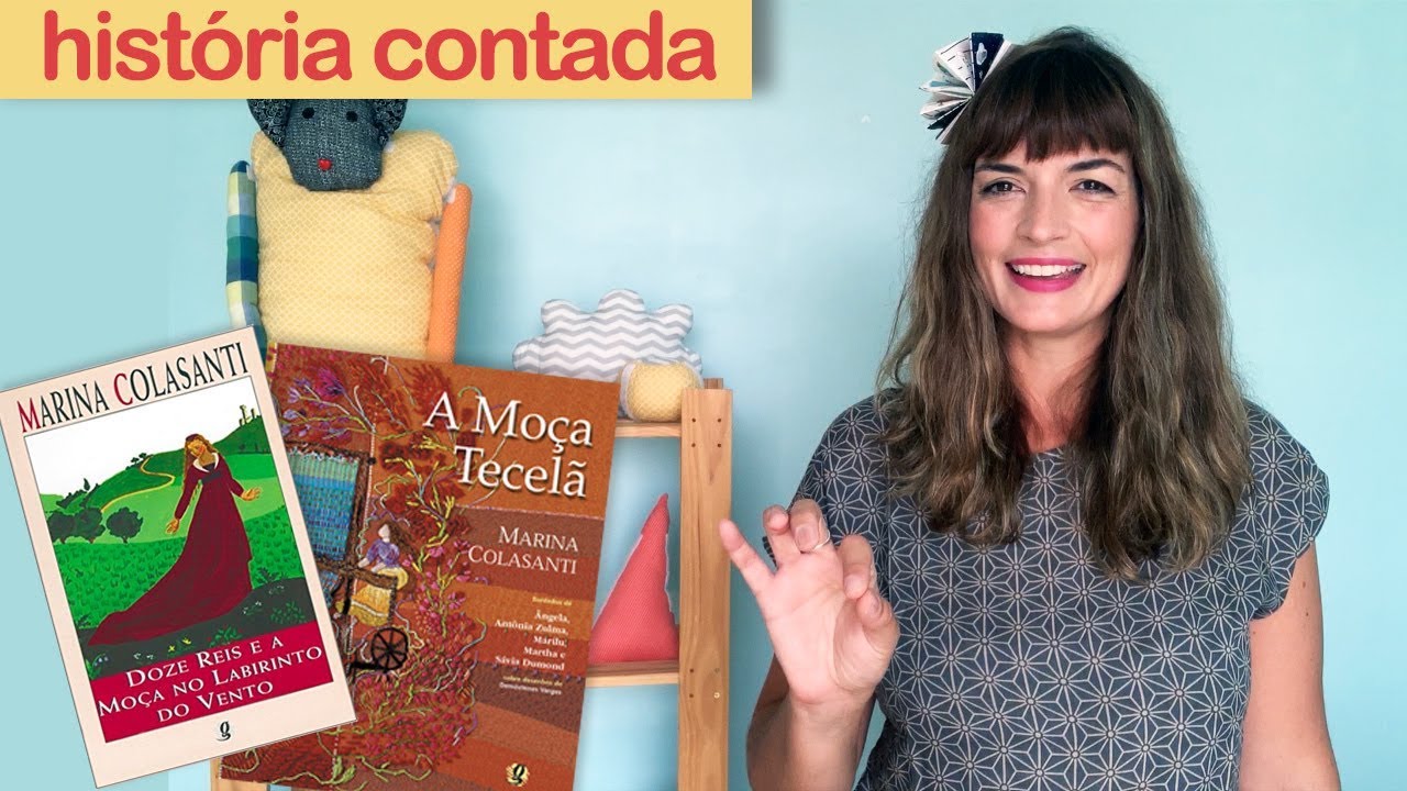 A MOÇA TECELÃ de Marina Colasanti, história contada | Fafá Conta