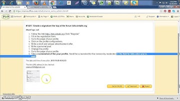 Bitcointalk Webtask   part 1
