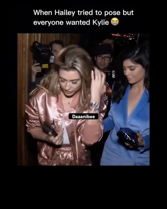 Everyone wanted kylie 😭🥺 hailey and Kylie viral video #viralvideo#kyliejenner #trending #daaanibee