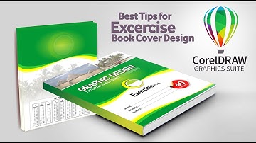 How to Design Advance Exercise Book Cover / Best Corel Draw Tips with Omades / Book Cover