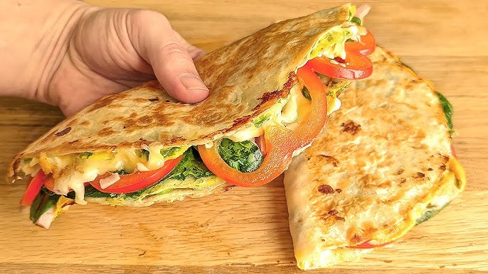 How to make a Healthy Sandwich Wrap 