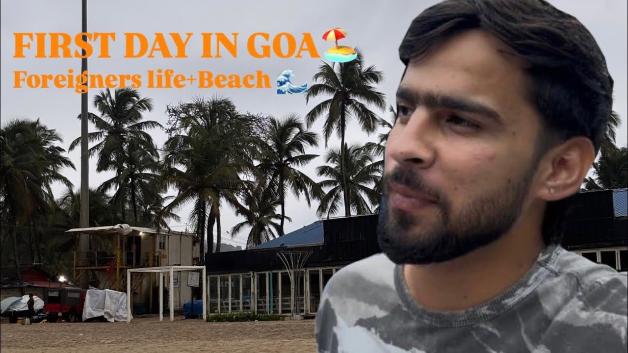 Solo Trip to Goa was Crazy!🌴 Exploring Cafes & Beaches on Day 1 🏖️
