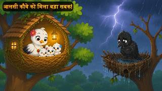 🦜 The Hardworking Bird and the Lazy Crow | Story of a Bird and Story of a Crow screenshot 5