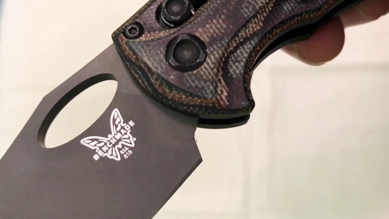 Benchmade Mini Loco — 20CV Steel — Python Micarta (Limited Edition)