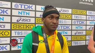 Wayne Pinnock Secures Silver Medal in Long Jump at Budapest