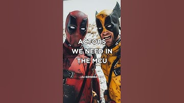 AI Created Actors We Need In The MCU! #ai #aiart #deadpool #wolverine