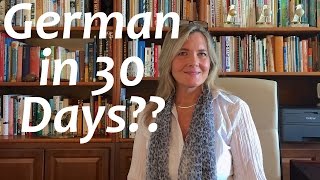 How to learn German language in 30 days- Invitation to Learn with Dr. Eva Bogard