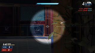 Sniping in Splitgate for the first time