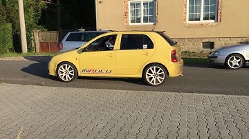 Fabia rs tdi 300hp sound exhaust tdi power