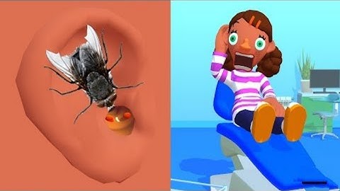 Ear cleaning game - level 161 - ear wax clinic game - ear wax game - ear clinic game