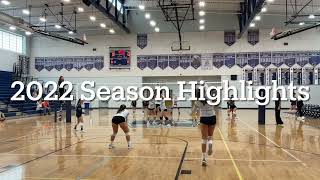 Girls VB Highlights Fall 2022